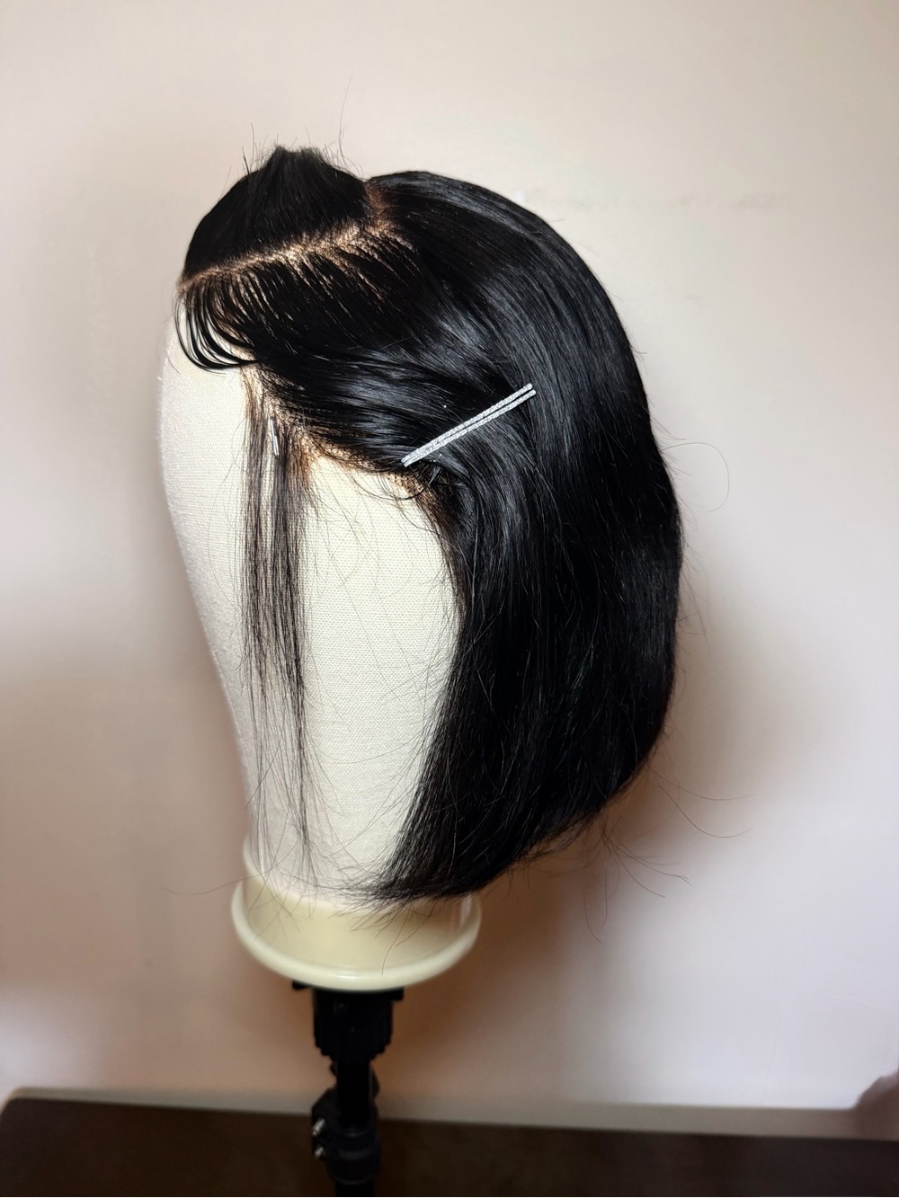 Custom 10” Human Hair Lace Front Wig – Ready to Wear ✨
